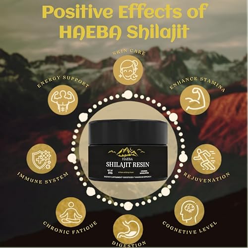 Miniatura 6 de Suplemento de resina Shilajit orgánica pura del Himalaya, 600 mg de potencia máxima, ácido fúlvico y oligominerales para rejuvenecimiento, energía y