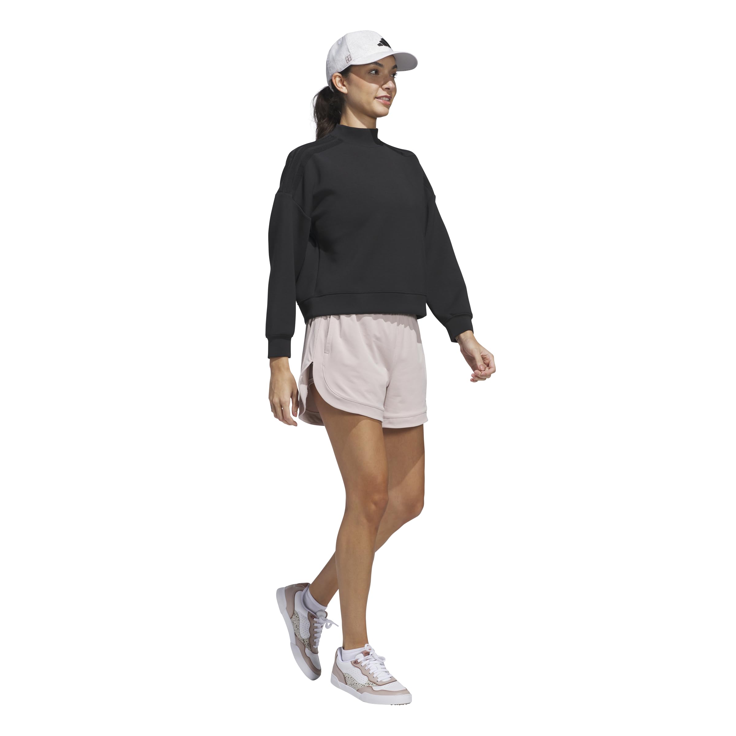 adidas Damski sweter Beyond Spacer Mock Layering Top (5 sztuk), Czarny, S