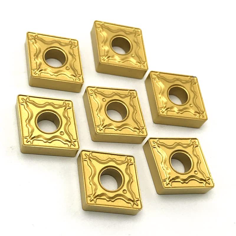 10 pcs CNMG120404 CNMG120408 Carbide Inserts para torno CNC miniatura 3
