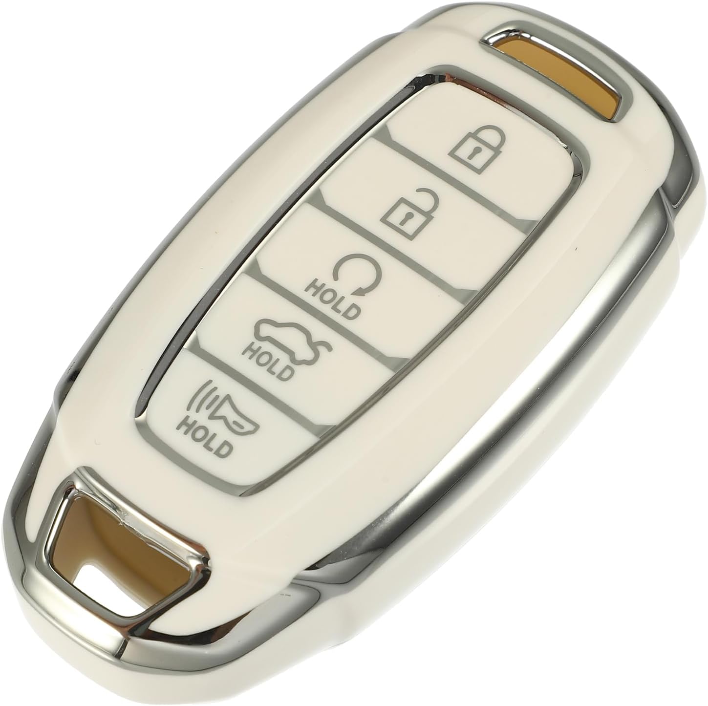 Amazon.com: VekAuto Key Fob Cover Compatible for Hyundai Elantra, 5 ...