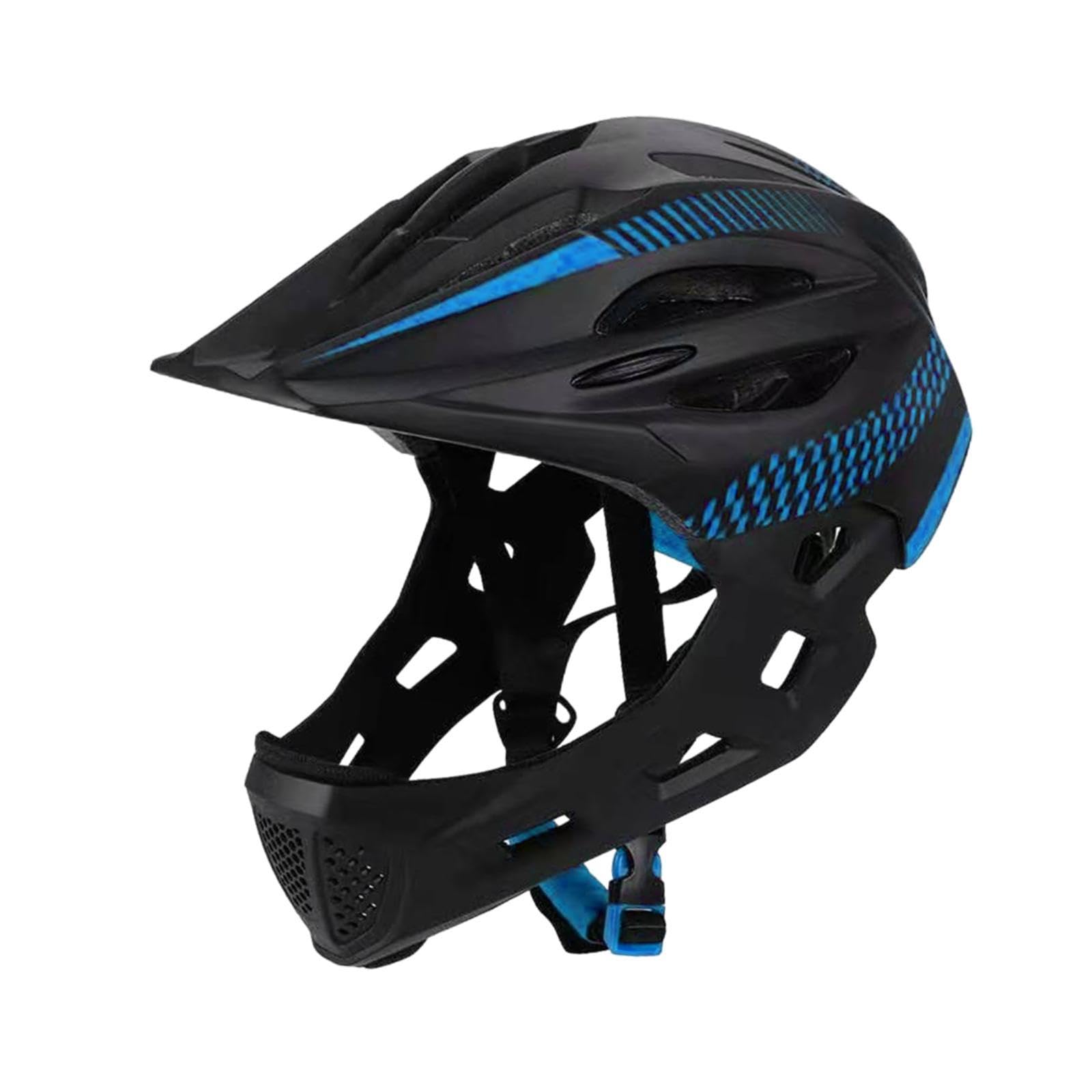 F Fityle Casque de vélo pour Enfants, Casque intégral, Casque de Cyclisme Portable et réglable, Casque de vélo pour Enfants pour Skateboard, Escalade