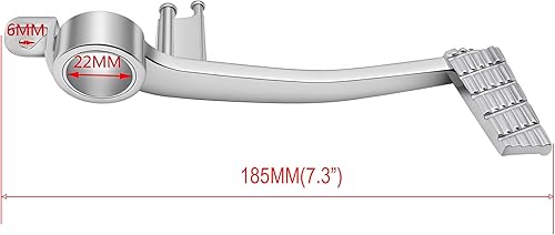 Miniatura 2 de Motocicletas Aluminio Pedal de Freno Trasero Pedal Palanca de Pie para Suzuki GSXR600 GSXR750 GSXR1000