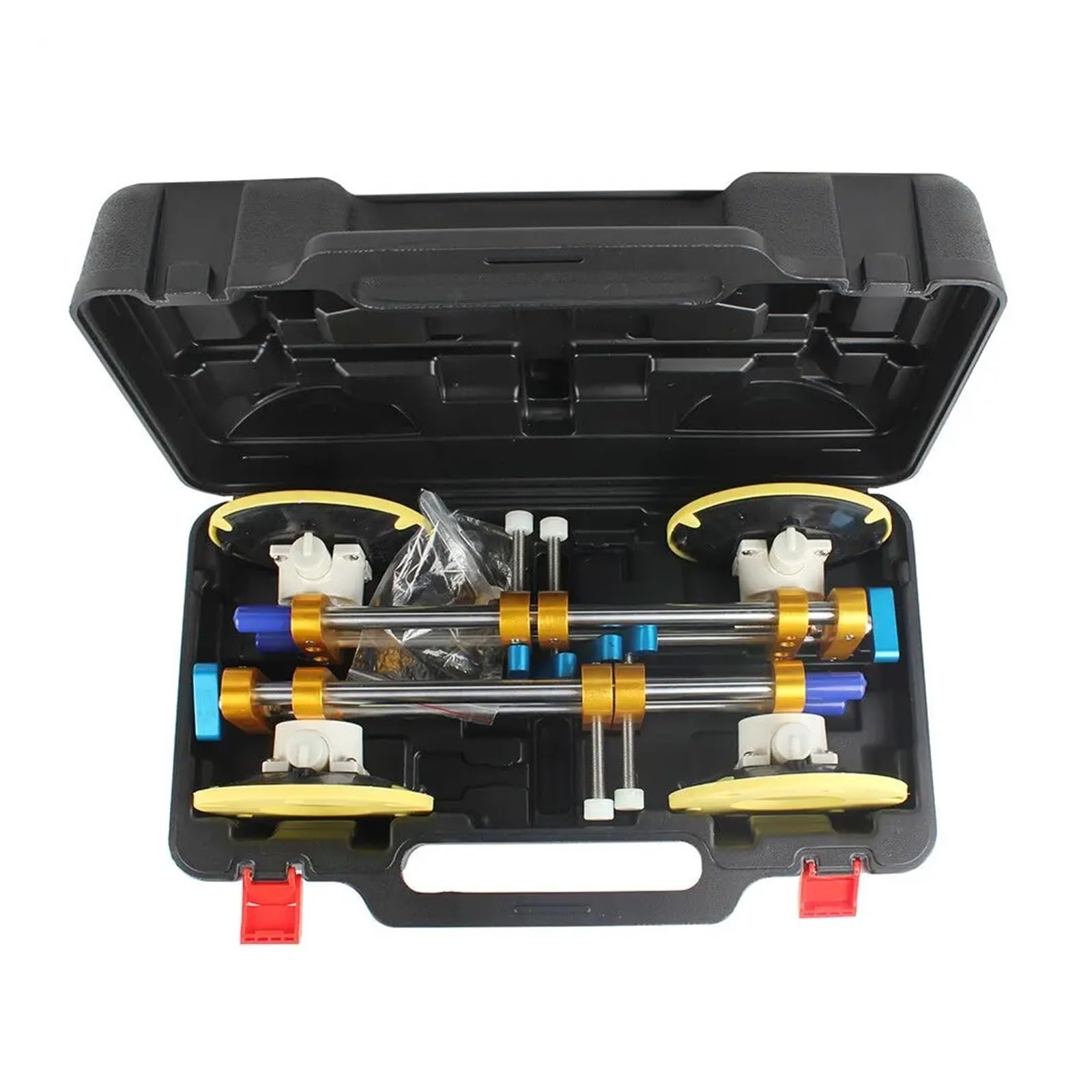 Dcdcd With Plastic Case-01 Stone Seam Setter Kit With 6 Inch Silicone Suction Cup For Stone Granite Countertop Joining Leveling Seamless Tool(With Plastic Case-01)