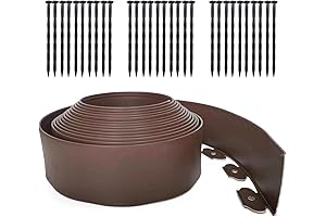 4 in 33 FT Flexible and Durable Flowerbed Edging