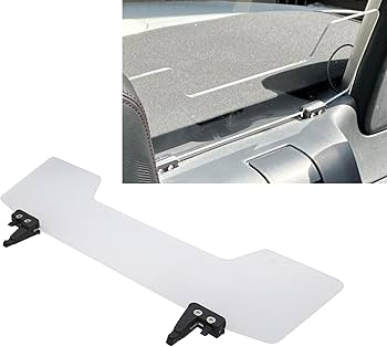 Amazon | Sporacingrts アクリルエアロボード ウインドブロッカー 透明