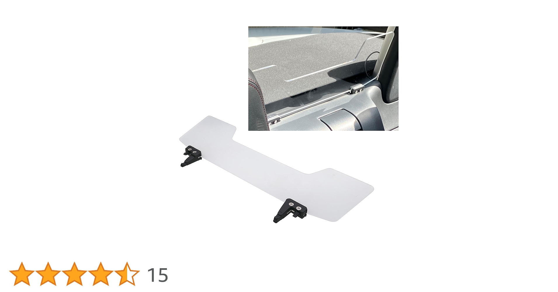 ロードスター アクリルエアロボード 楽天市場】Kiloadアクリルエアロボード ウインドブロッカー 透明