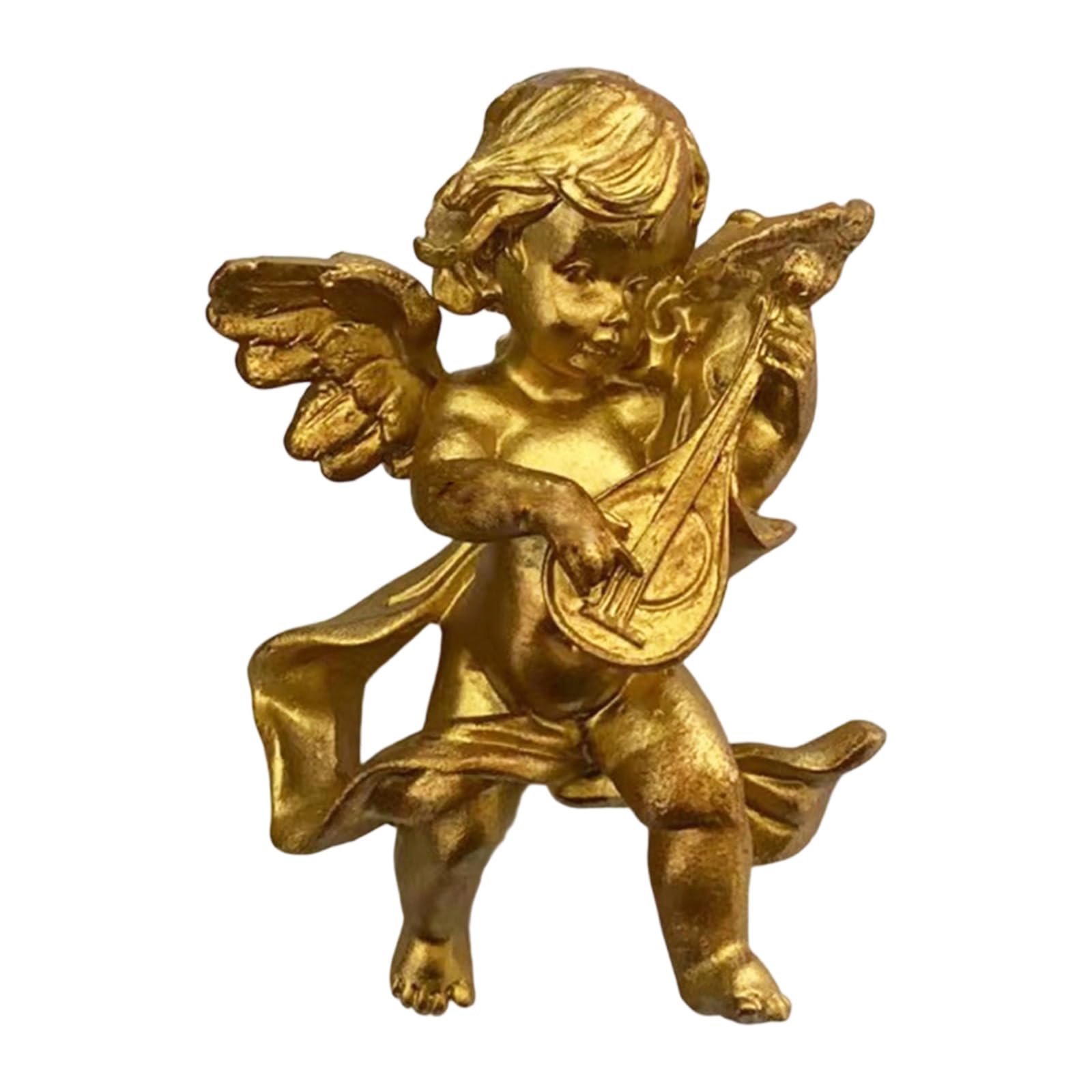 HDOYTXXM Decorative Suspended Patron Sculpture Cast Rosin Painting Detailed Engraving Excellent for Indoor Homegallery Display Household Deck Statue
