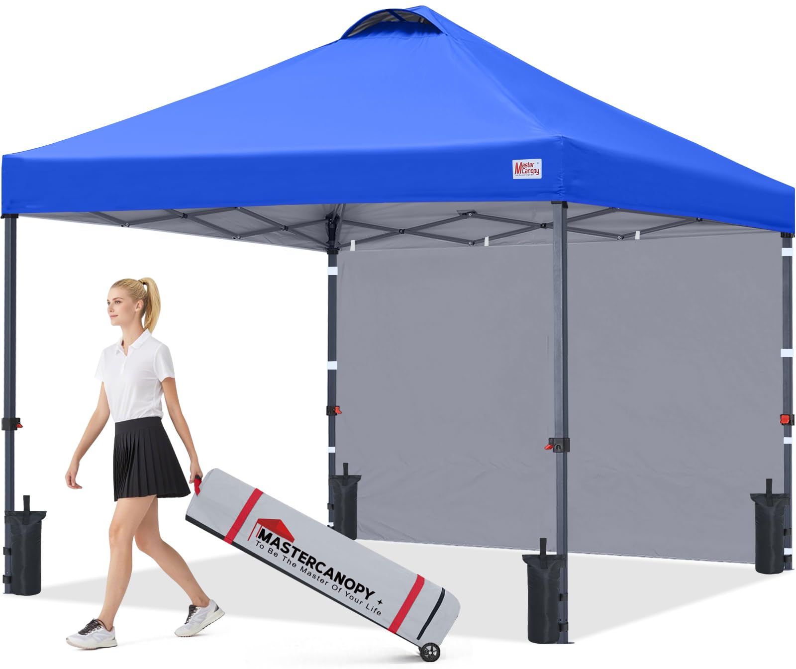 Amazon.co.jp: MASTERCANOPY ワンタッチ タープテント 3mx3m サイド