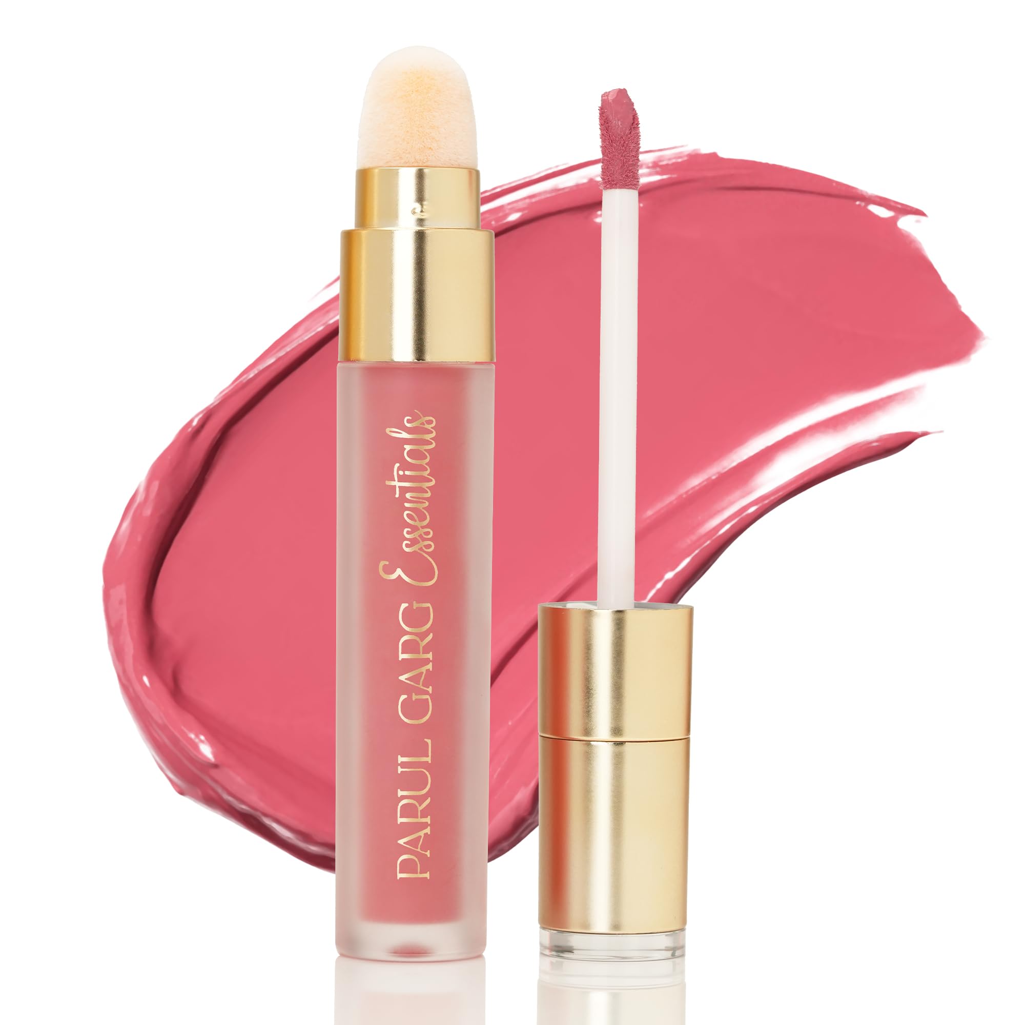 Parul Garg Beauty Velvet Rose Liquid Blush – Lightweight, Blendable & Hydrating | Soft, Natural Glow | Enriched with Shea Butter & Jojoba Oil (Pink Charm, 3ml)-image-23