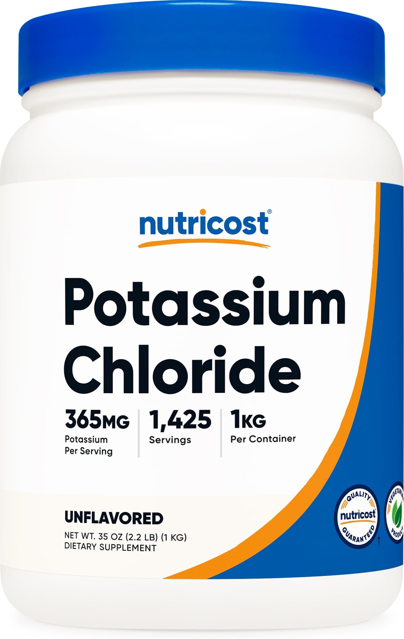 Now Foods Potassium Chloride Powder Table Salt Substitute