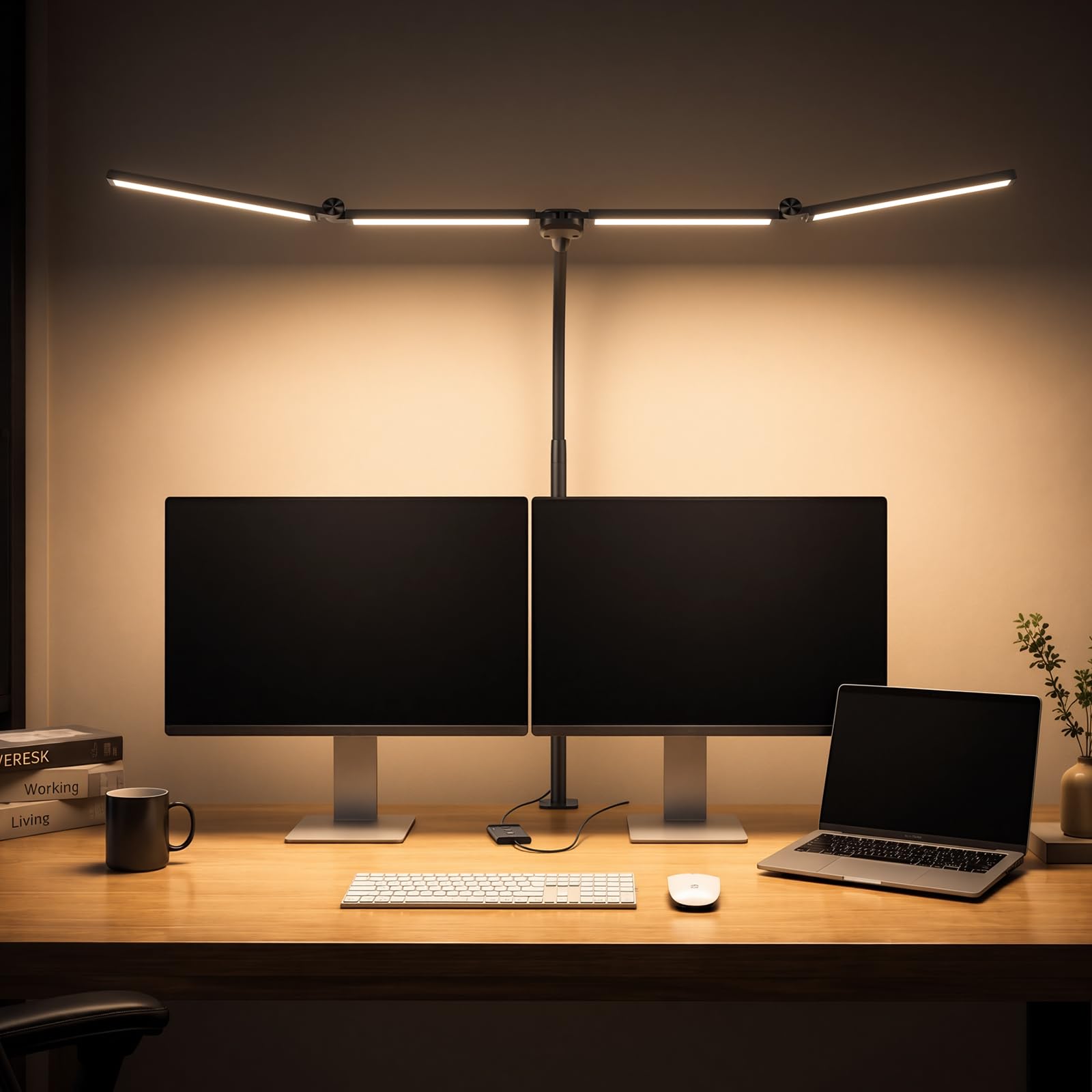 Photo 1 of ***PARTS ONLY***NON FUNCTIONAL***
LED Desk Lamps for Home Office,Smart Adjustable Swing Arm Desk Lamp with Clamp,Gooseneck Tall Clip on Desk Light for Sewing,Reading,Drawing,Workbench,Study,Screen,Crafting,Monitor Architect,Computer