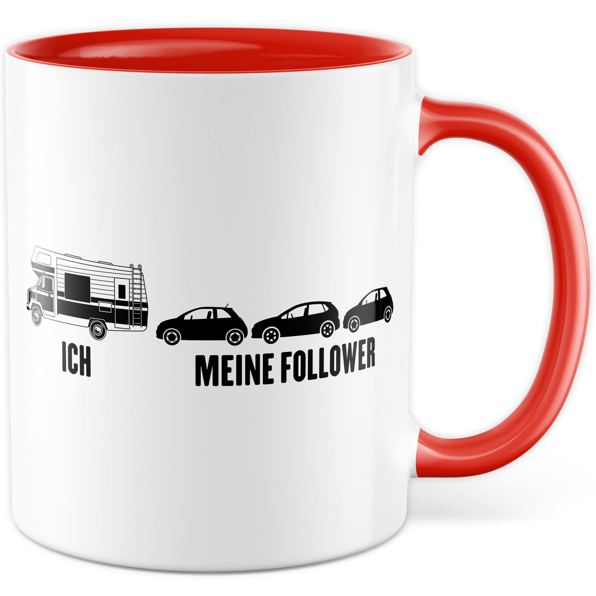 Little Mathilda Tasse De Camping En émail « Camping Van » - Personnalisable - Avec Inscription Et Nom - Pour Caravane, Propriétaire De Camping-car, Cuisine De Camping - Accessoire De Cuisine