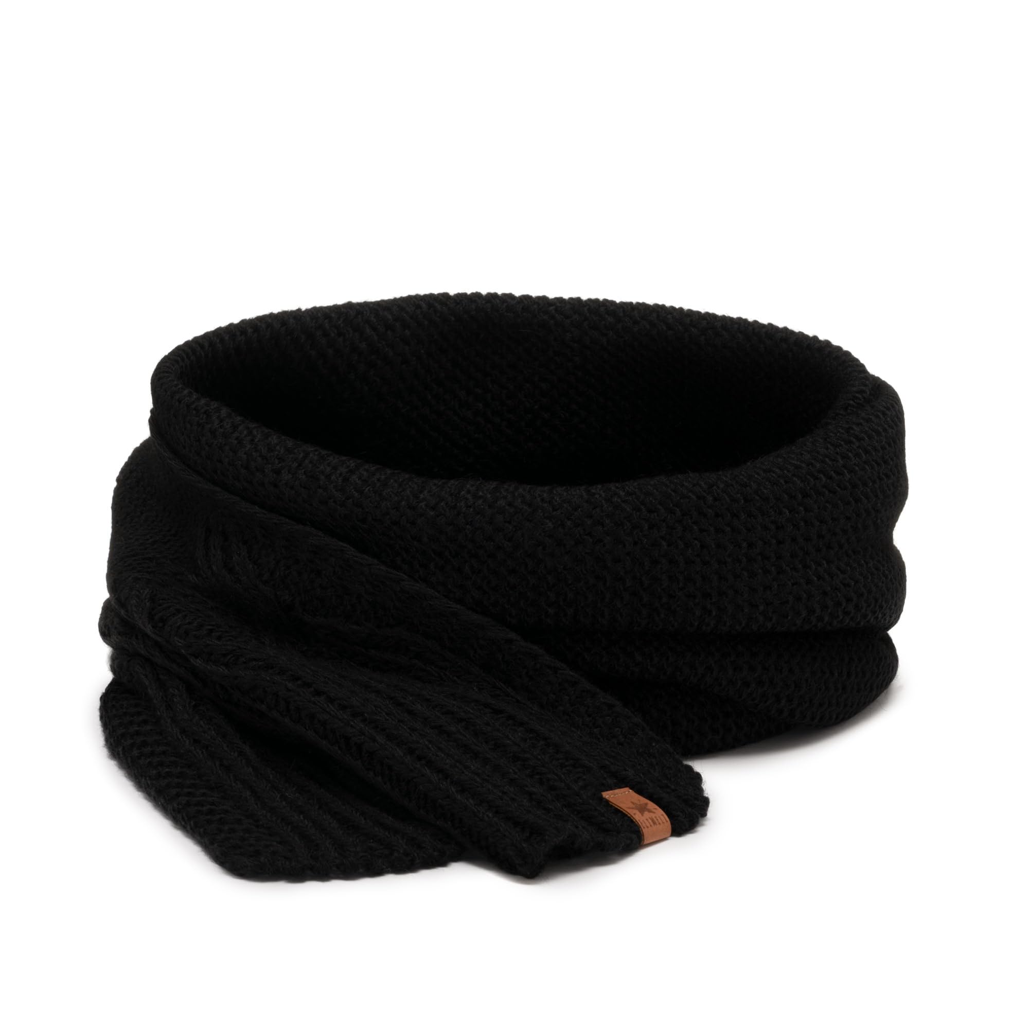 ELIMELI Damen Winter Mütze warme Strickmütze Wintermütze mit Bommel Slouch Strick Beanie Damen für Winter Bommelmütze Hergestellt in EU Farbenauswahl 19531