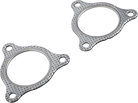 2 Pcs Exhaust Gaskets for Turbo Models 2016-2025, Replace 5814340 5814963, 3 Hole Lawn Mower Parts with Excellent Sealing to Reduce Noise and Vibration