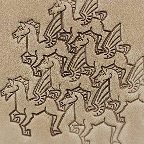 Leather Stamp Tool Pegasus Stamping Working Carving Punches Tools Craft Saddle Brass #224