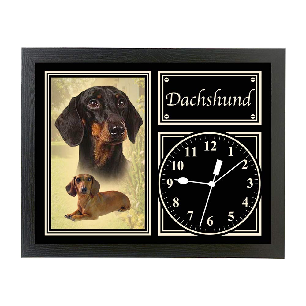Dachshund Dog Breed Gift Clock