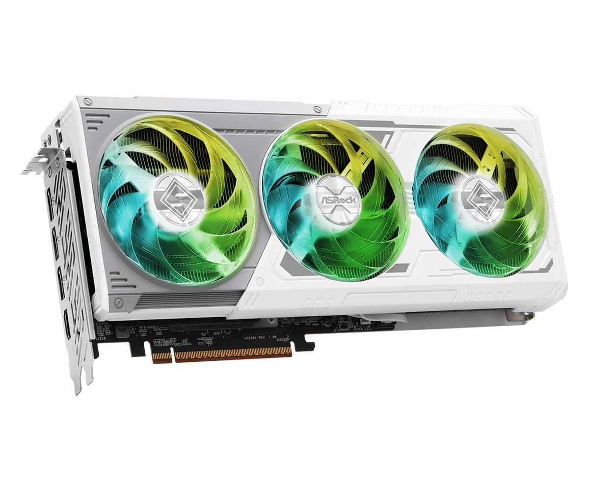 ASRock VGA RX9070 SL 16GO,AMD,RX9070,16GB, GDDR6,256BIT,2HDMI+2DP (3 Lüfter)