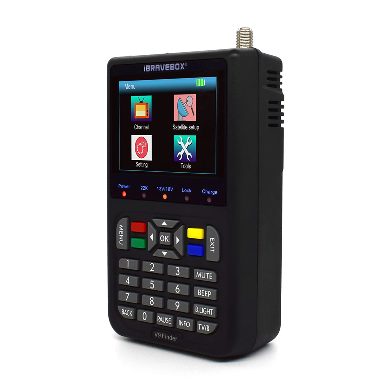 Détecteur de Satellite numérique, Compteur de Satellite, détecteur de Satellite LCD, Compteur de Signal Satellite numérique, détecteur de Satellite avec écran numérique LCD de 3,5 Pouces