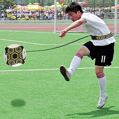 Treinador de futebol, Andoer Treinador de futebol solo Treinador de chute de bola de futebol Treinam