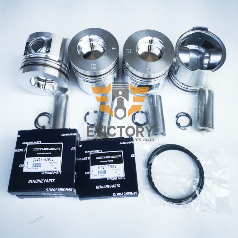 for Caterpillar 3044CT C3044T 3044 Rebuild Overhaul Repair kit Piston Ring Liner