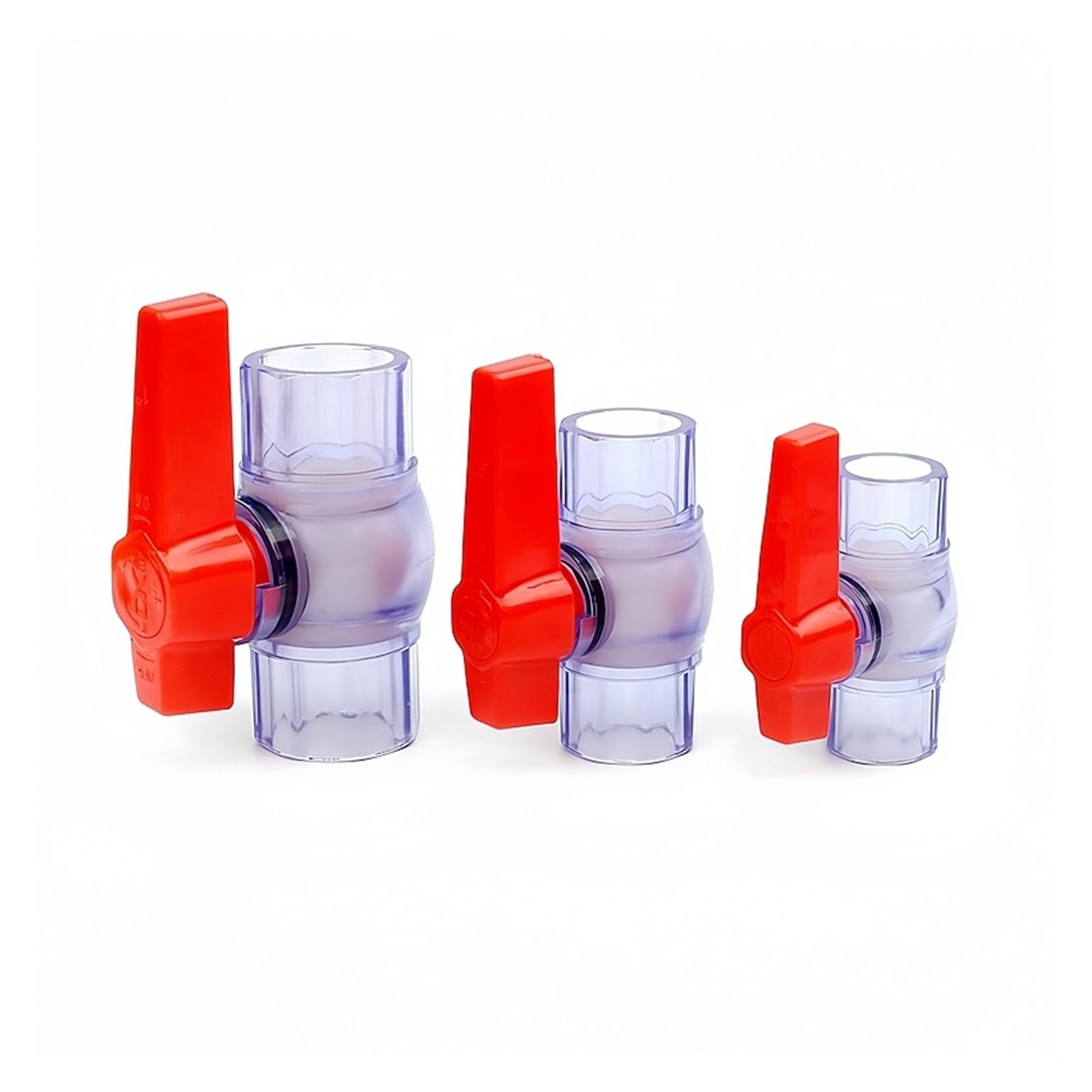 20~63mm Blu Trasparente UPVC Connettori for tubi Acquario Serbatoio di pesce Tubo drenaggio Raccordi rapidi irrigazione da giardino Valvola comune Adatto per tubi da piscina(Cross,50mm (1PC))