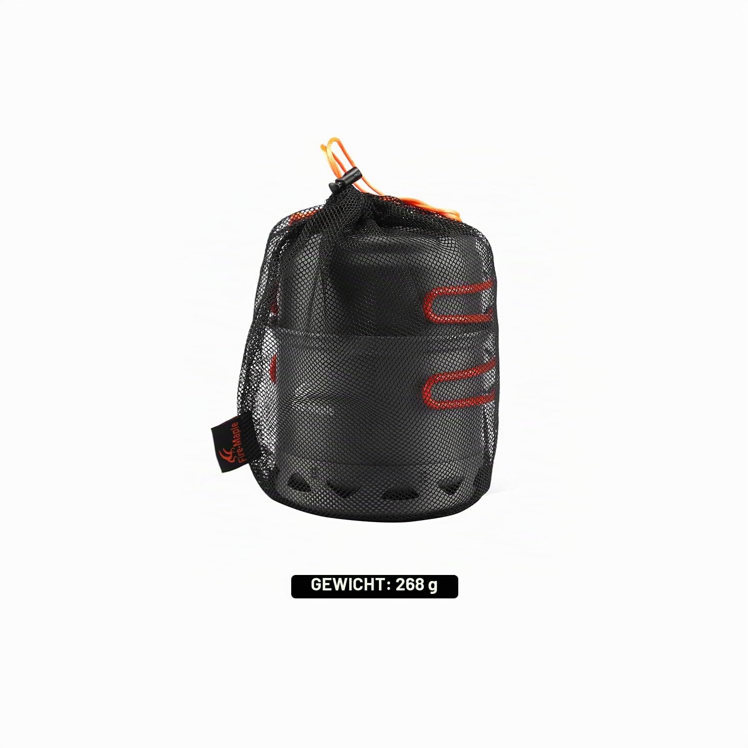 Fire-Maple Camping Topfschüssel Faltbares Backpacking Kochset Töpfe für 1 Person Ultraleichtes Outdoor Single Kochgeschirr (FMC-217)