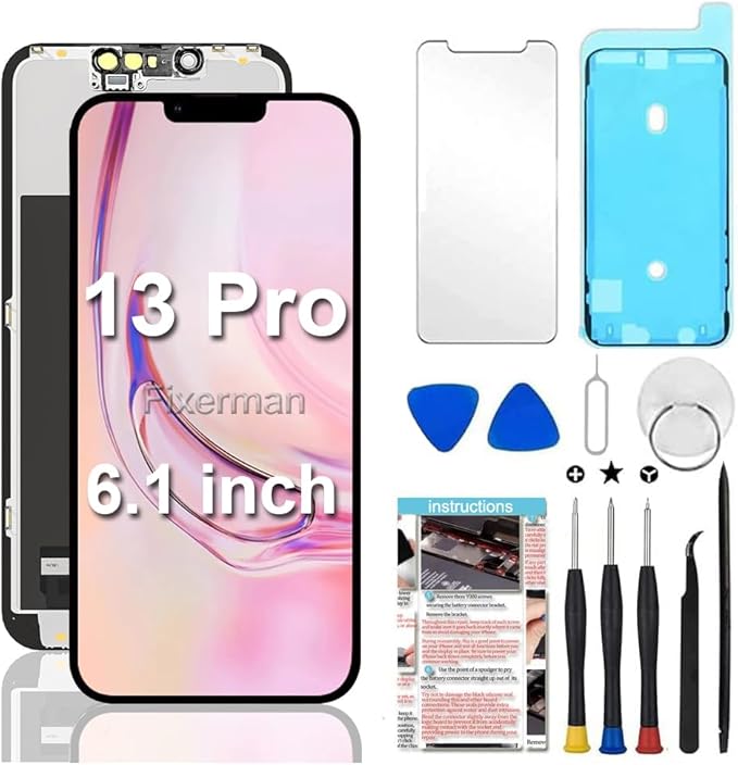 Pantalla para iPhone 13 Pro Reemplazo de pantalla para