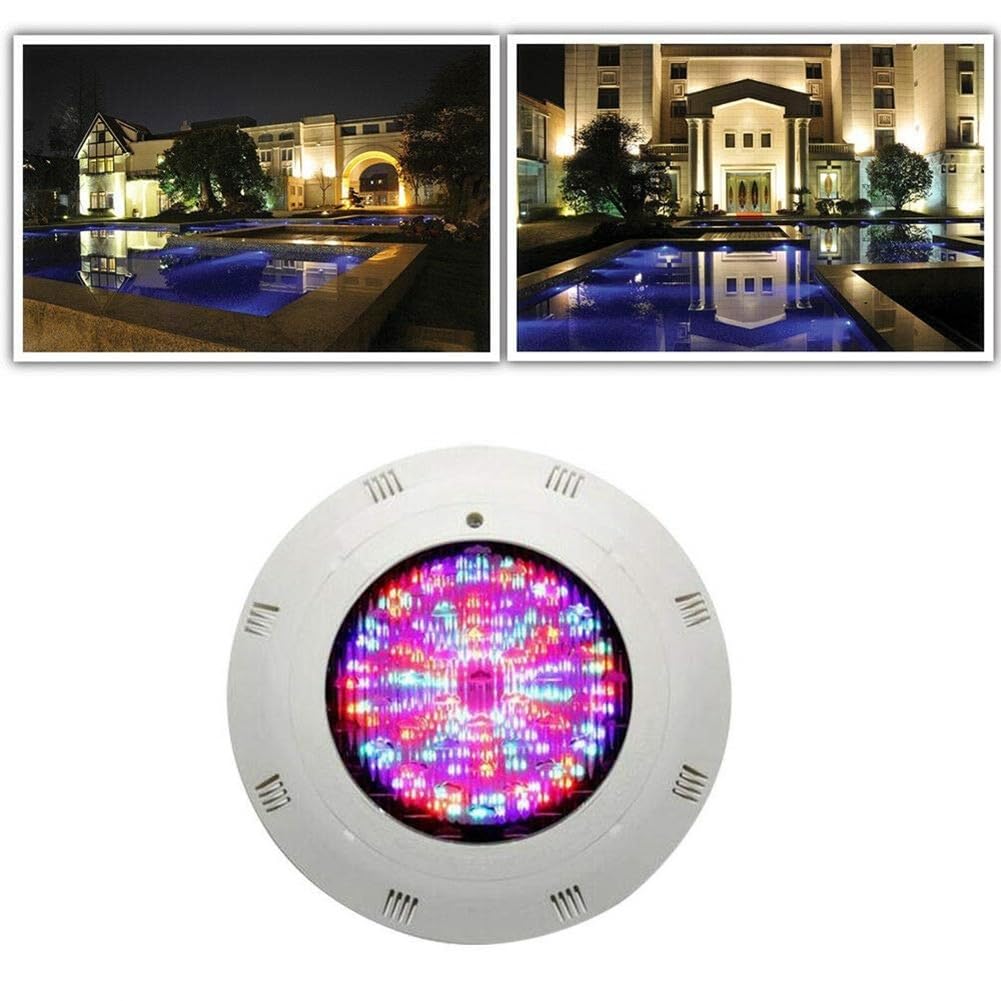 Poollicht 12V 18W LED Unterwasserleuchten mit RGB Farbwechsel IP68 mit (18W)