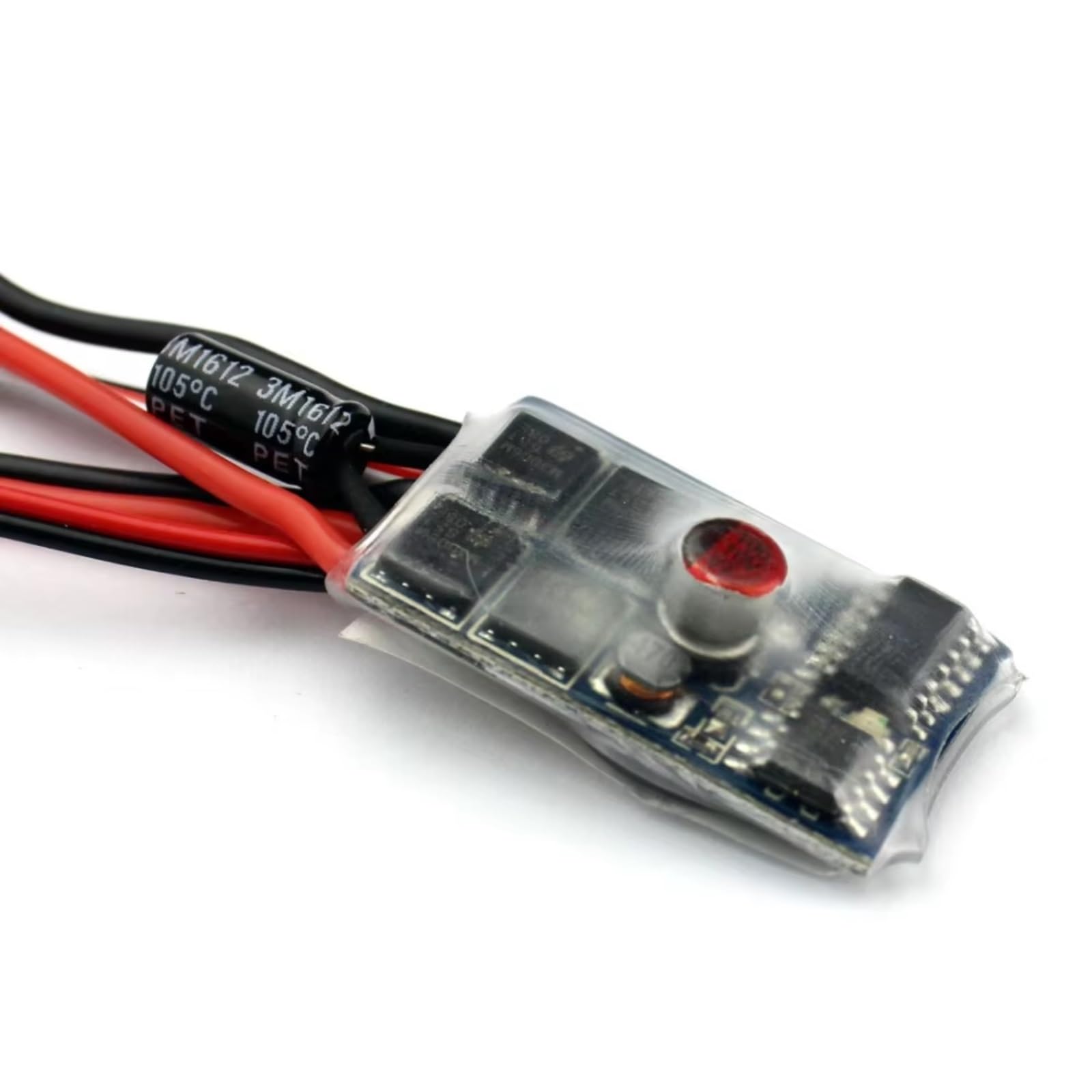 Per 1/16 1/18 20A 10A ESC Spazzolato Regolatore Velocità Del Motore Entrambi Modi Con Freno Nessuna Funzione Modello Auto Accessorio Camion Modificati Veicolo ESC RC