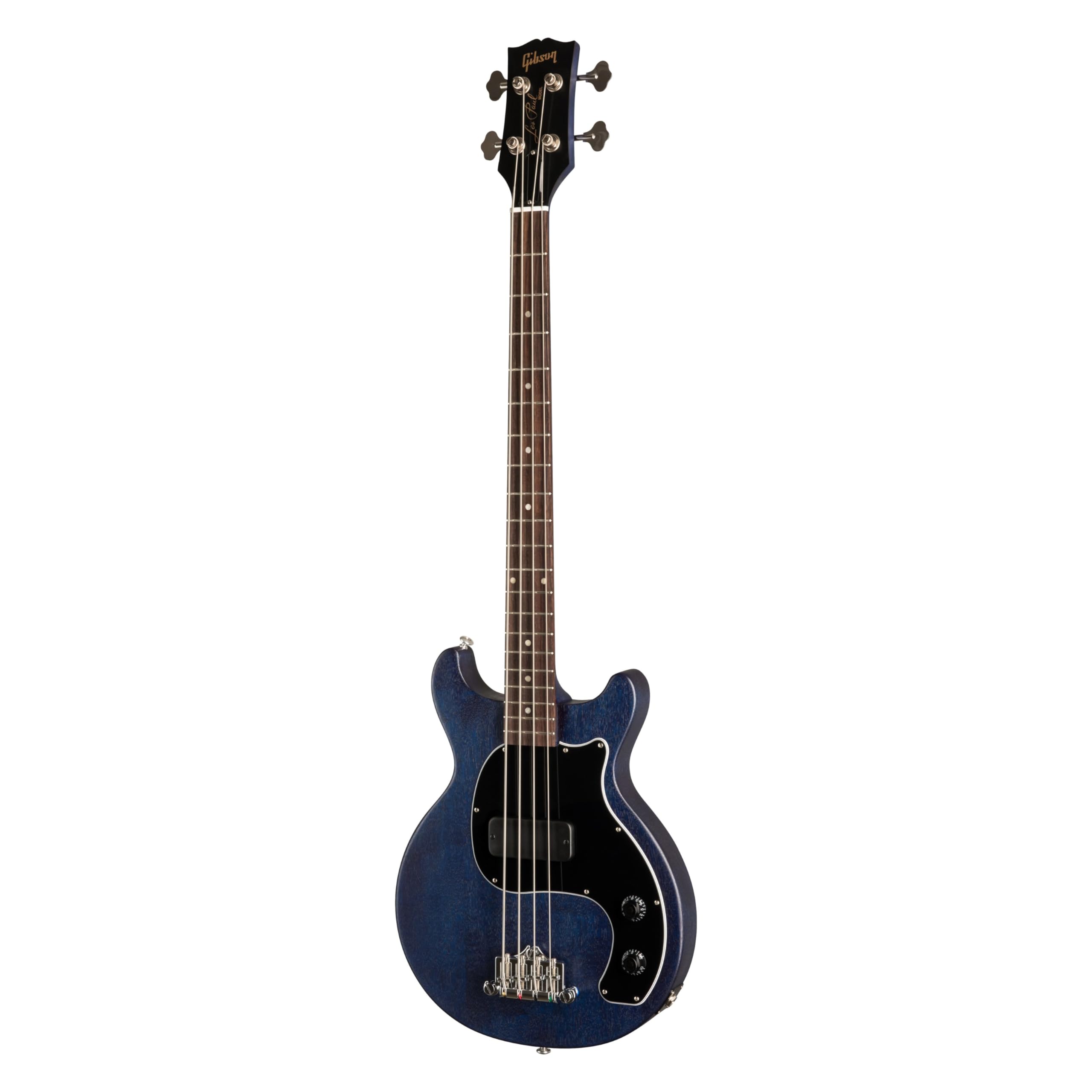 Gibson Les Paul Junior Tribute DC Bass Blue Stain - Gitara