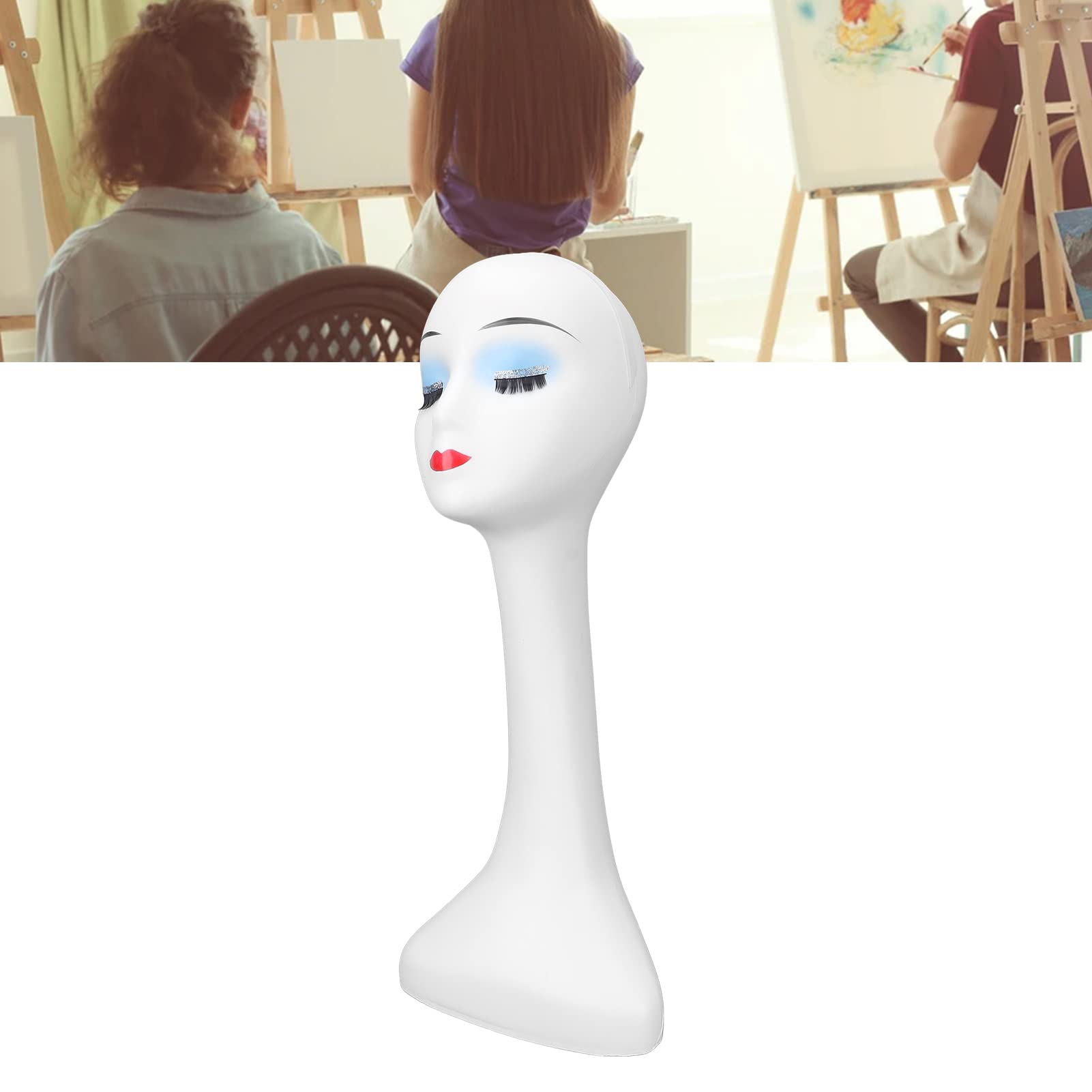 HEAD MANNEQUIN DISPLAY マネキンヘッド ⭐︎未使用品⭐︎ Amazon.co.jp: 女性マネキンヘッド、長さ22.4インチネックメイクアップ