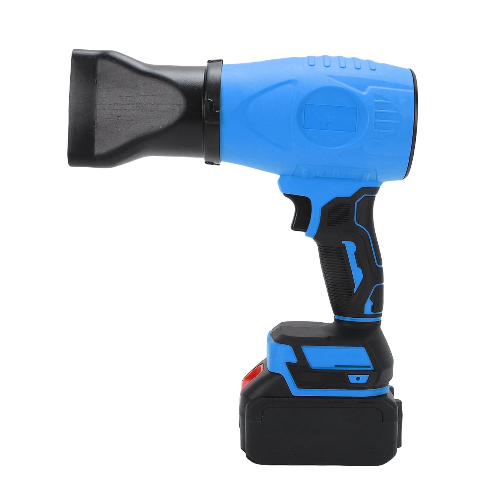 Soplador de Hojas Potente soplador de Aire inalámbrico 33000 RPM Control de Velocidad Continuo 2 Tubos de extensión para Viajes de Camping al Aire Libre Viene con 2 baterías