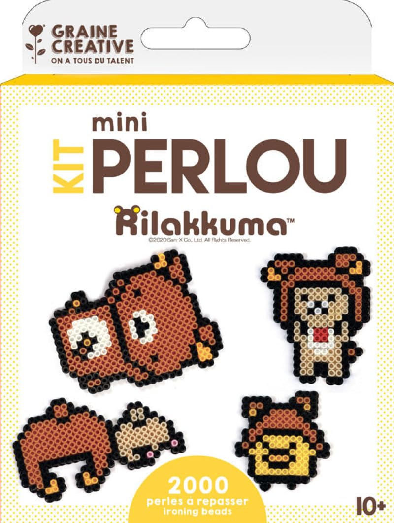 Coffret perles à repasser - Rilakkuma