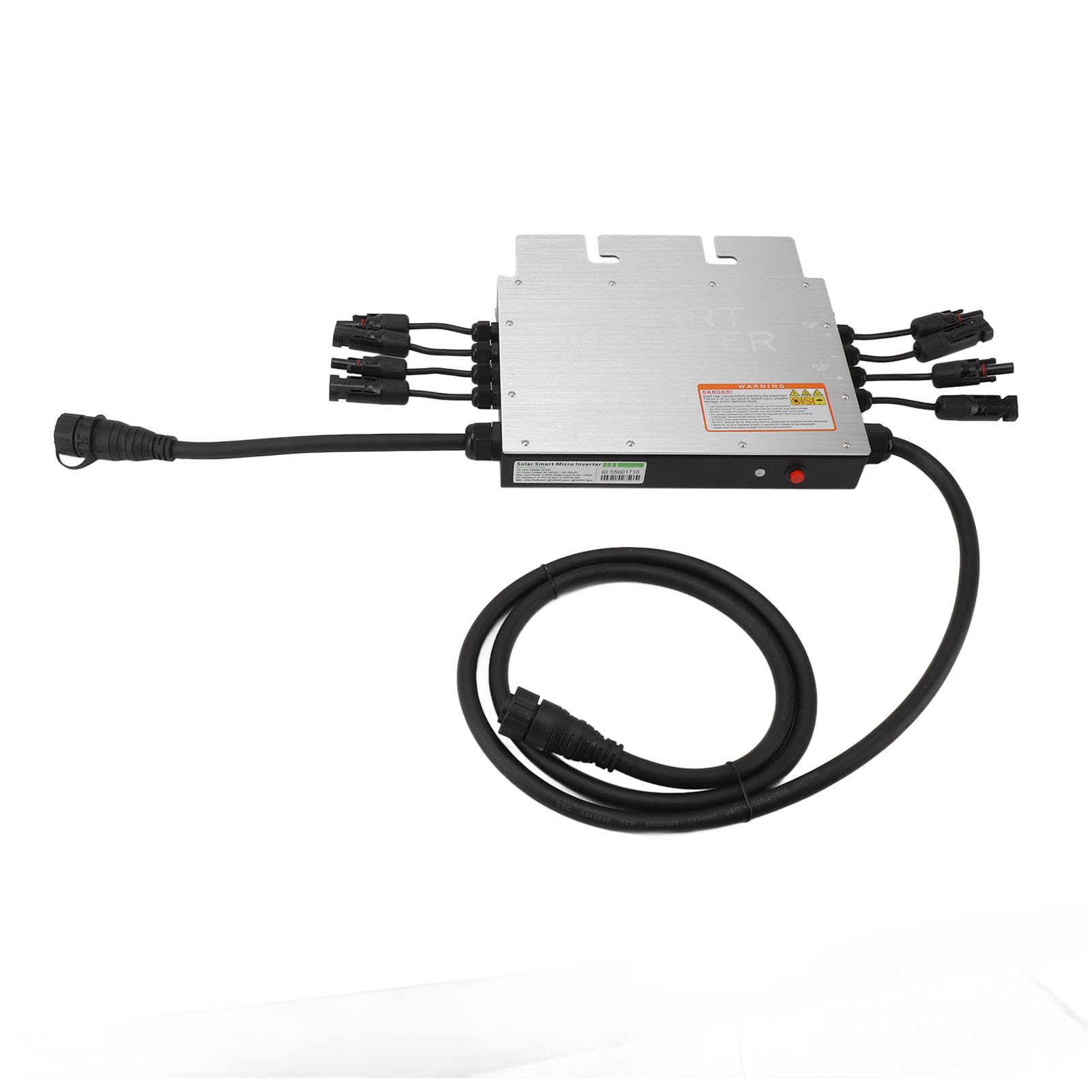 Fdit Inverter Solare Collega Rete Onda SG1400W Protezione Tensione AC120 Monitoraggio Protezione Temperatura AC230V per Sistemi Solari Domestici