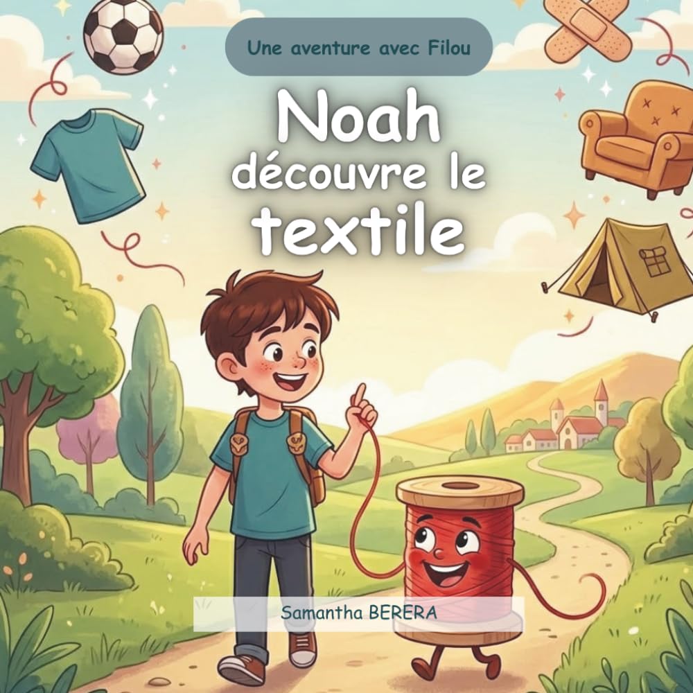Noah découvre le textile: Les aventures avec Filou