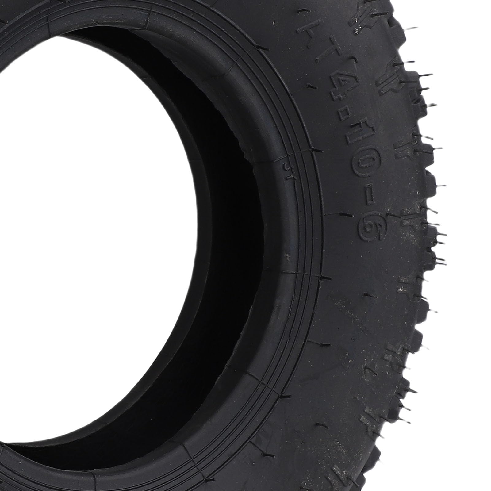 JTLB Hohe Stärke 4.10-6 Reifen und Innenrohr, Reifen und Innenrohr für ATV, Kompatibel mit Gartenwagen, Handlastwagen, Generatoren mit Schneegebläsen