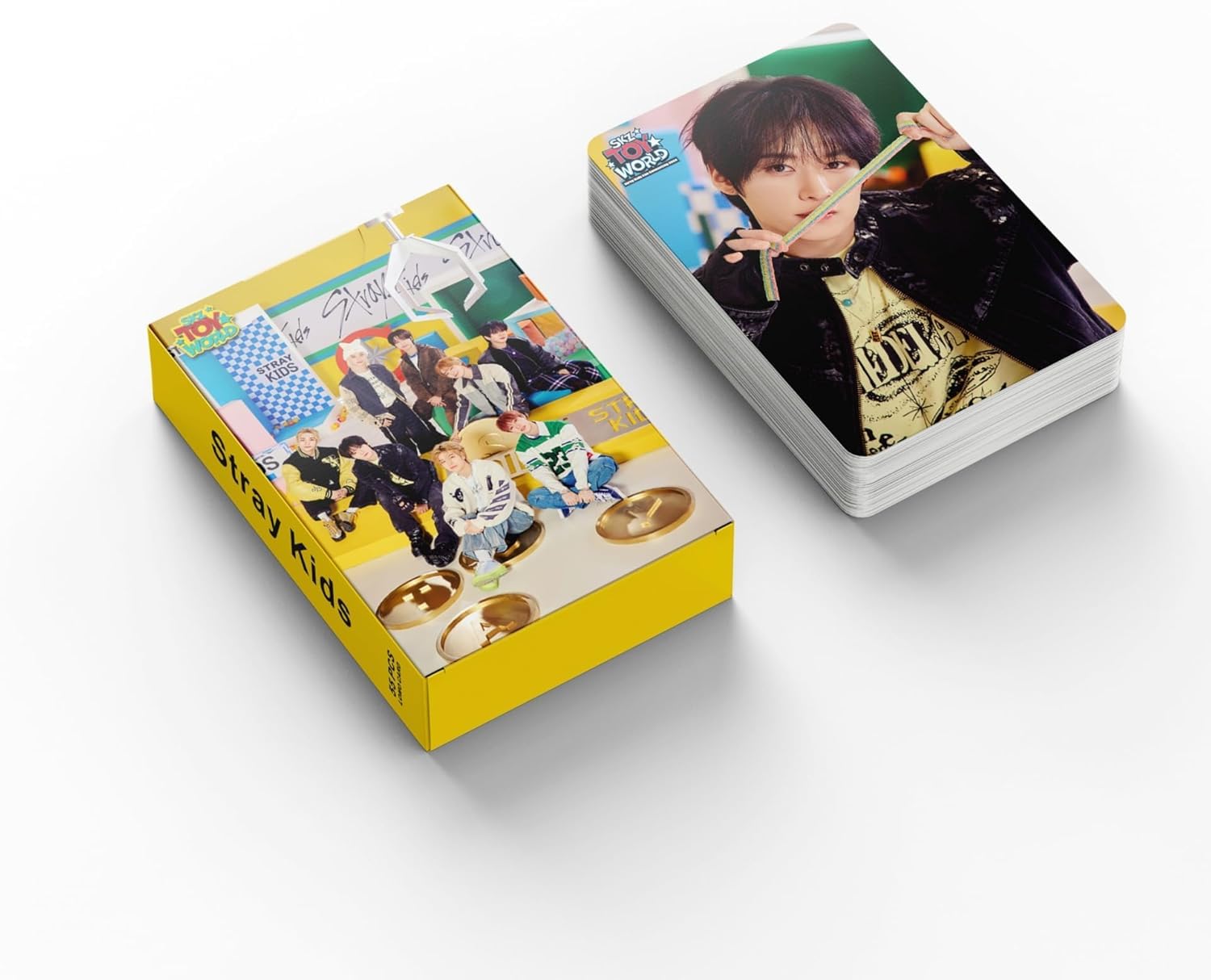 Careflection Stray Kids SKZ TOY WORLD Holograhic Photocards 55Pcs