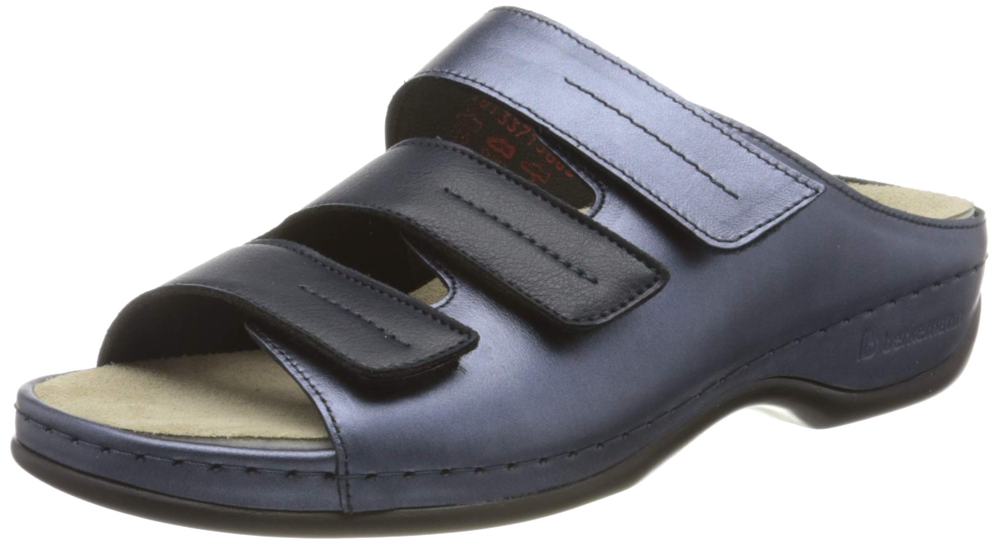 Berkemann 1013 Women’s Mules, Blue (Blue 371), 4.5 UK