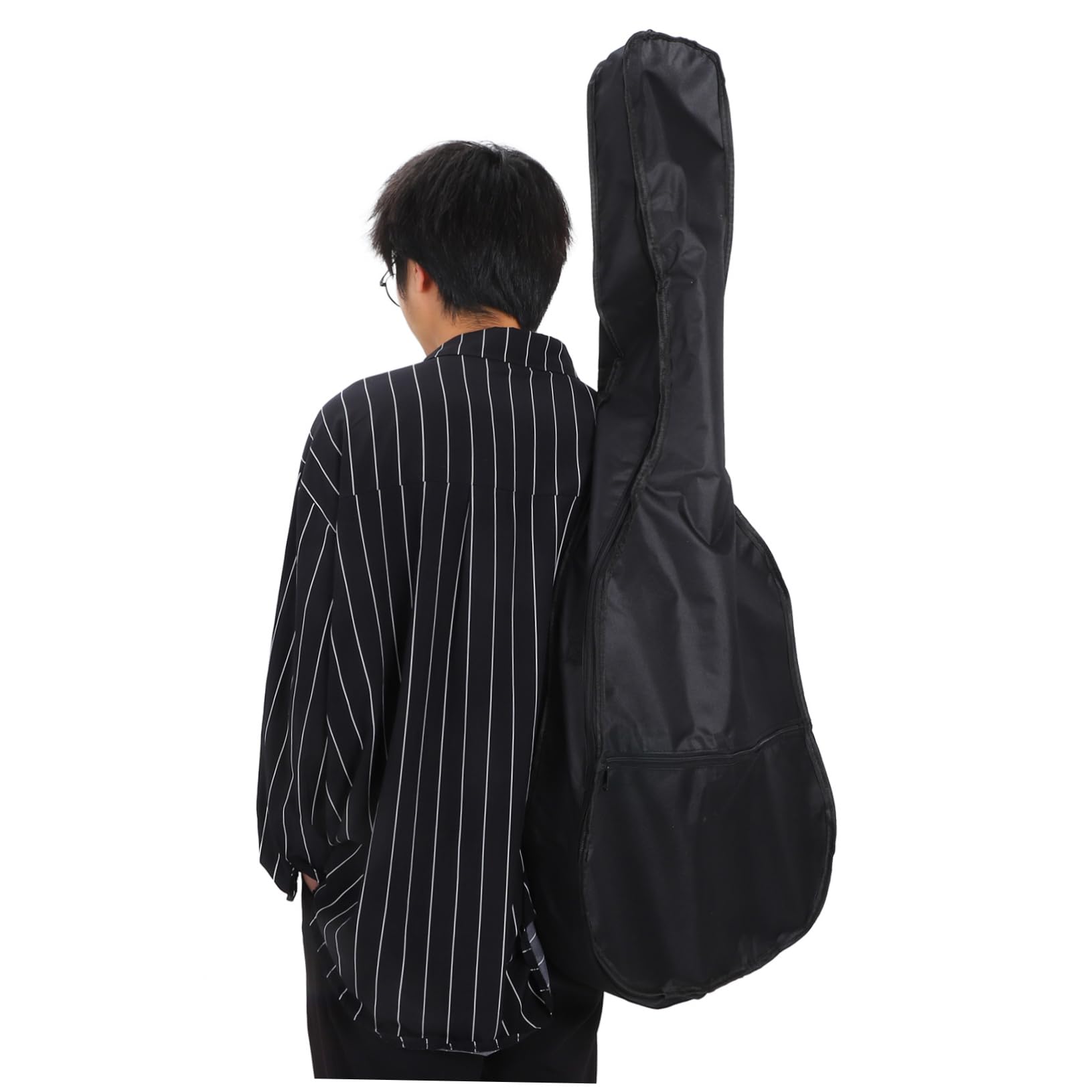 Abaodam Bolsa para Guitarra Eléctrica De 41 Pulgadas, Funda De Transporte De Tela Oxford Ligera Asa, Contenedor Práctico para Guitarras Acústicas y Eléctricas