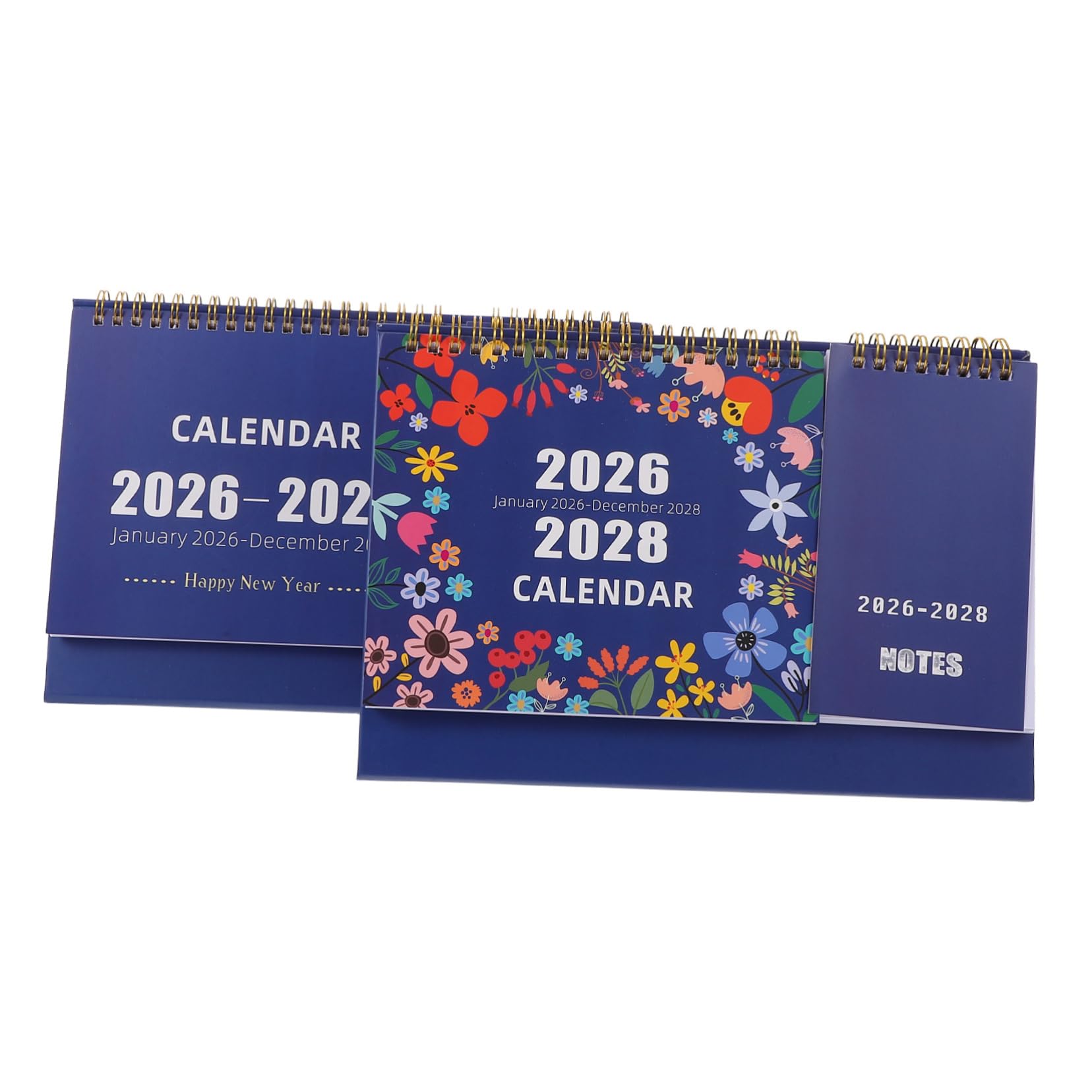 GALPADA 2piezas Calendario De Escritorio De Unidades Planificador Mensual Para Oficina y Estudio Agenda Diaria De Calendario De Escritorio