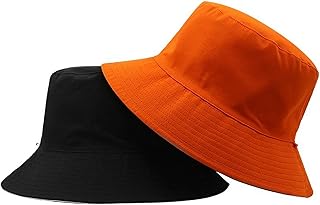Oversize Bucket Hat XXL Sun Hat Big Heads Adjustable Sunhat Plus 24.8 inches-25.1inches (63-64