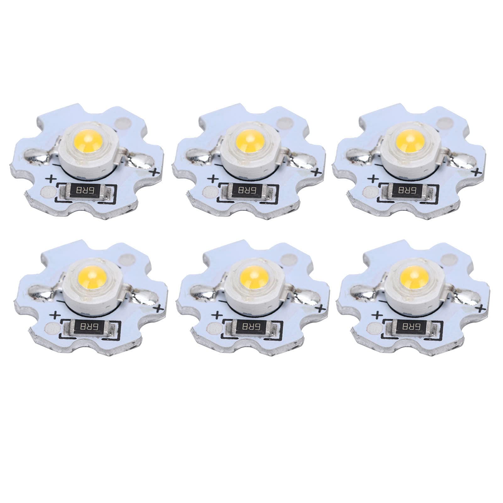 25 sztuk LED koraliki do lampy 5V chipy LED 200LM 1W High Power SMD LED chipowa żarówka do domowego studia Foodlight/Reflektor wymiana lampy (naturalne światło 40004500K)