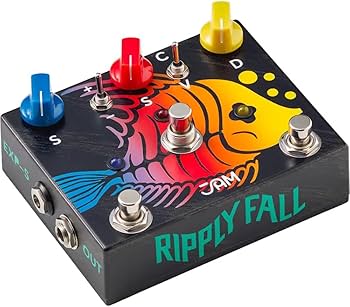 JAM PEDALS カスタムアートワーク RipplyFall JAM PEDALS カスタム