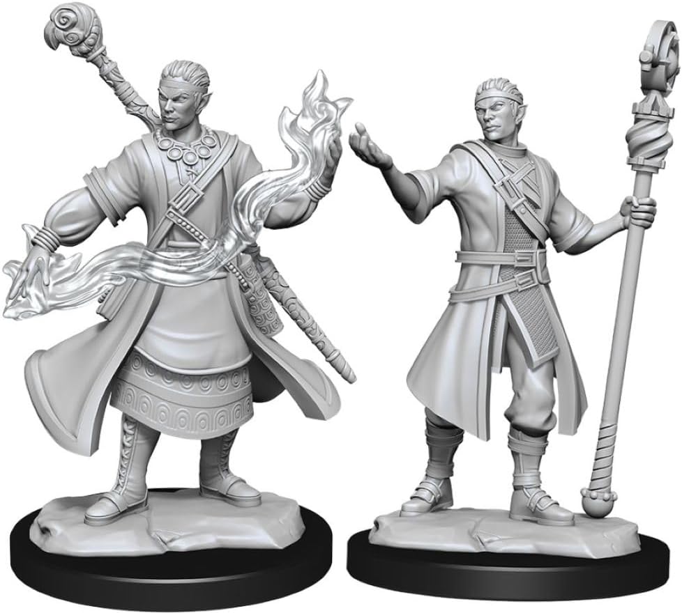 D&D Nolzur's Marvelous Miniatures: Half-Elf Wizard Male