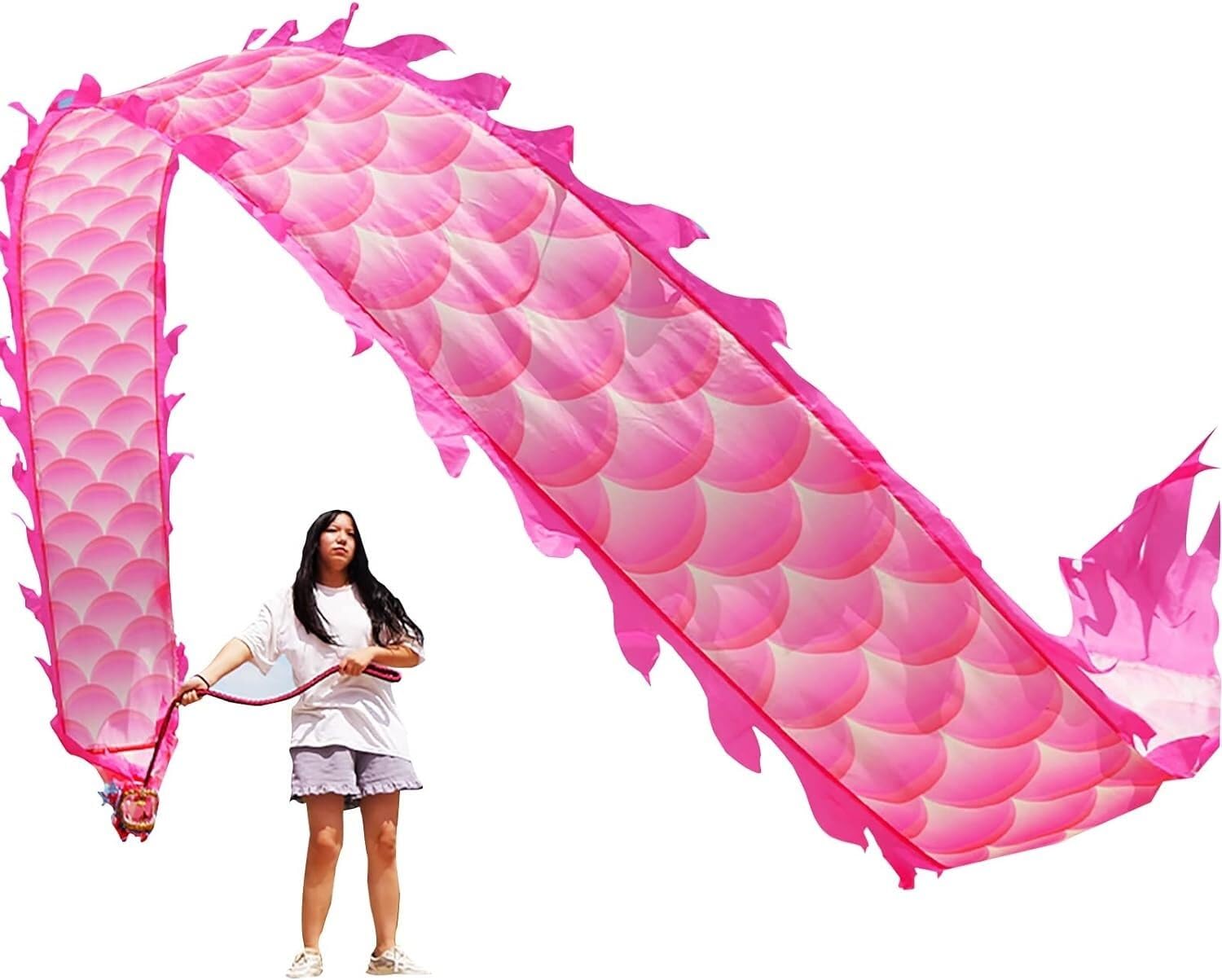 Ruban de danse du dragon contre l'ennui des enfants au jardin