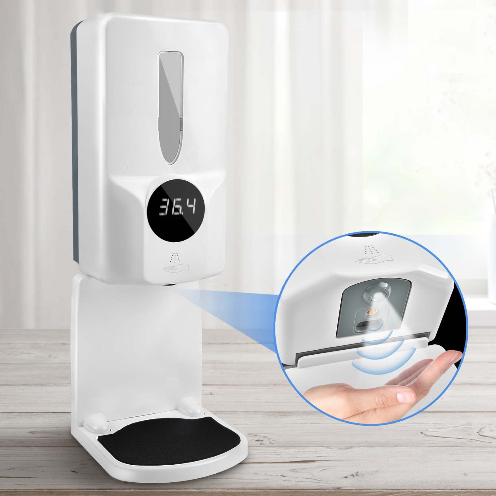 現品限り‼️】消毒 アルコールディスペンサー 自動 消毒液スタンド