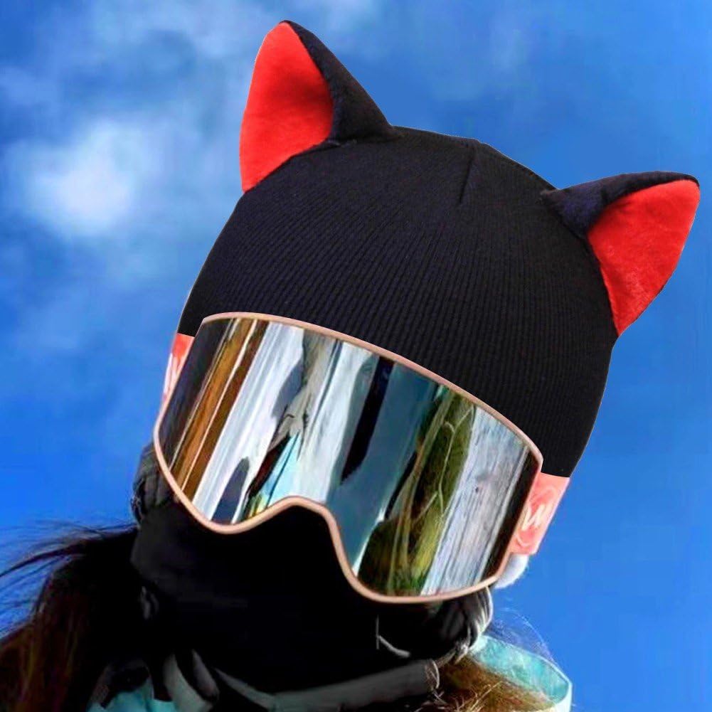 Housse De Casque De Ski Capybara – Décorative Et Chaude, Pour Snowboard, Équitation, Sports D'Hiver – Taille Élastique