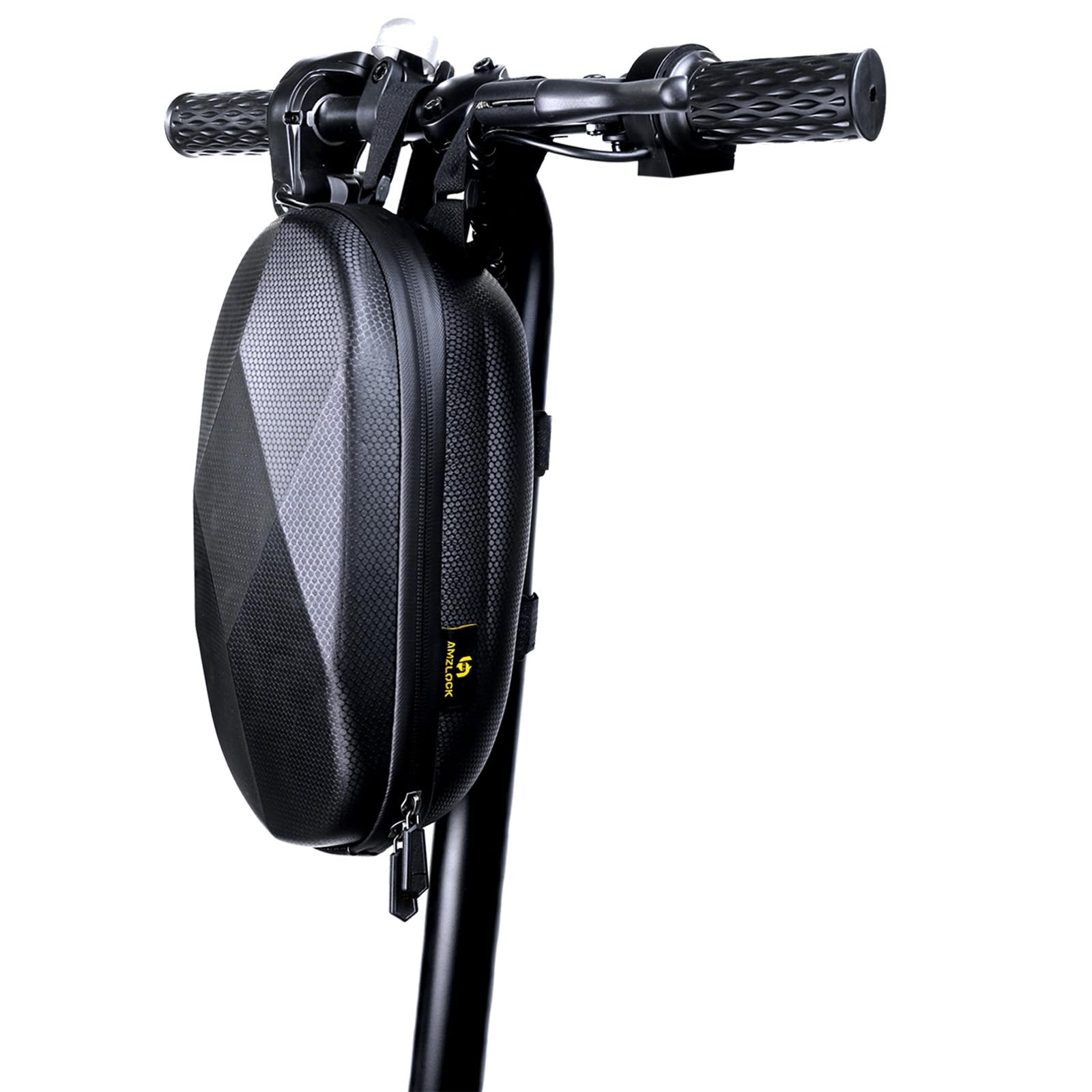 E Scooter Tasche, 3L Große Kapazität Rollertasche, wasserdichte Eva Lenkertasche mit Befestigungsbändern, E-Scooter Zubehör für Elektroroller