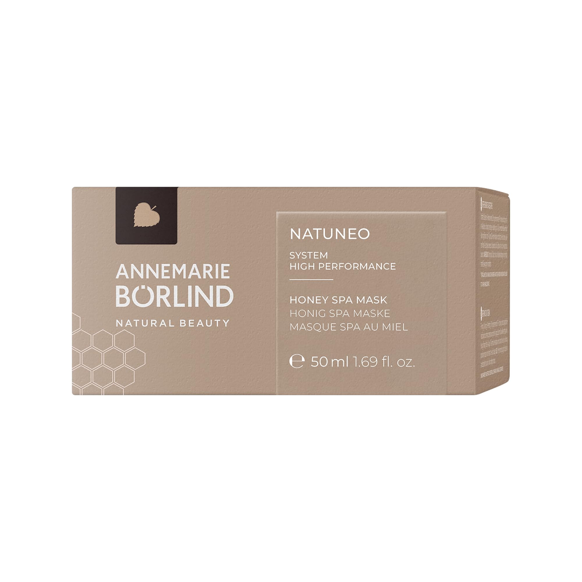 ANNEMARIE BÖRLIND NATUNEO Honey Spa Mask 50ml Für Reife Haut | Feuchtigkeitsspendende Maske, Reduziert Falten, Fördert Zellaktivierung & Kollagenbildung, Samtige Textur, Mit Honig
