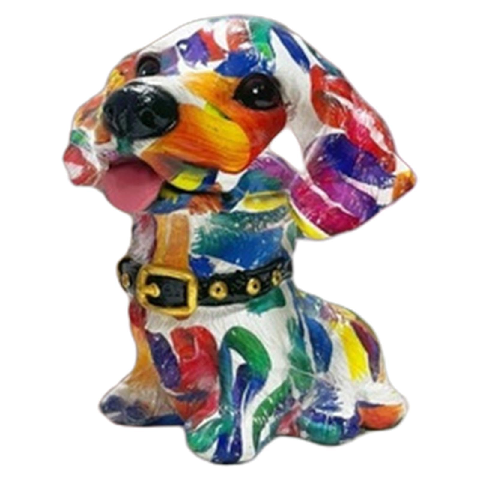 ☆新品☆ 1点物 犬の置物 グラフィティアート ストリートアート